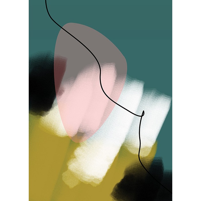 Πίνακας Etalbond – Abstract Man