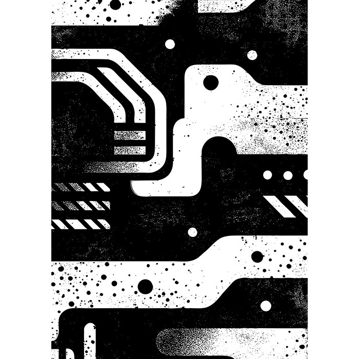 Πίνακας Etalbond Black n' White - Metal