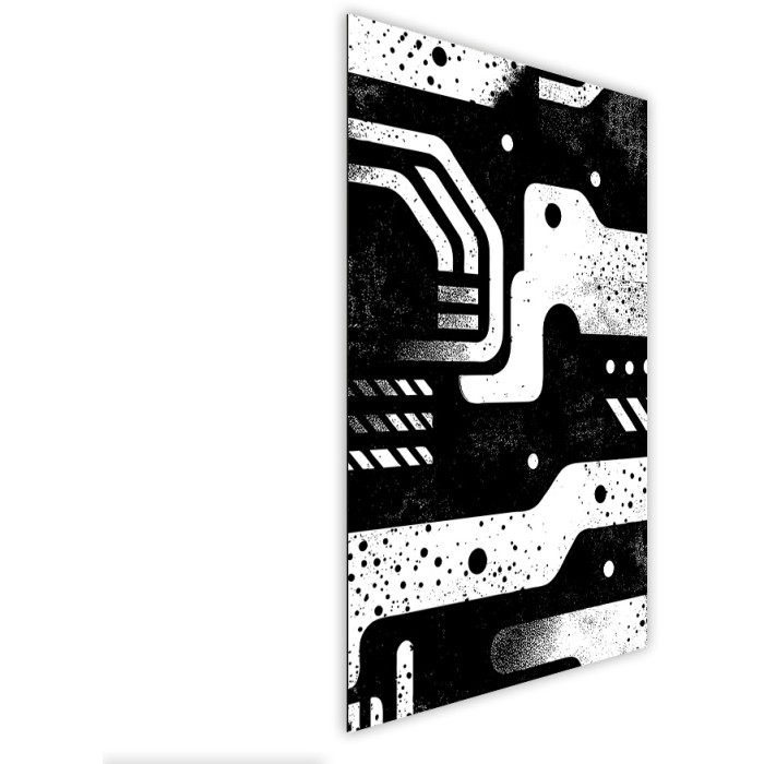 Πίνακας Etalbond Black n' White Πλάι - Metal Πίνακας Etalbond Black n' White Πλάι - Metal