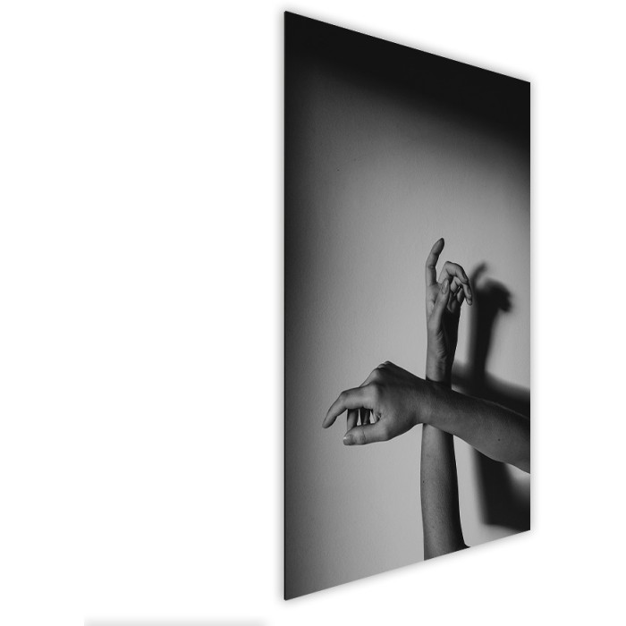 Πίνακας Etalbond Black n' White Πλάι - Hands Πίνακας Etalbond Black n' White Πλάι - Hands