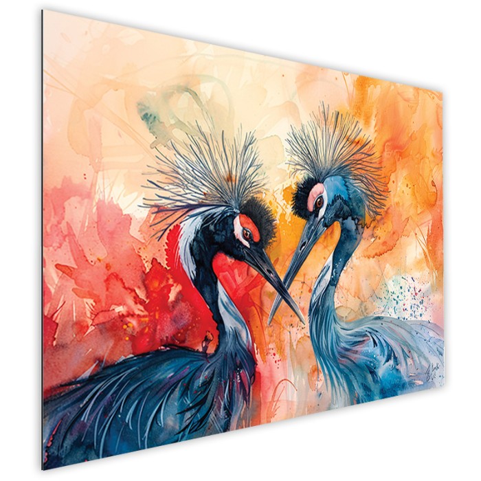 Πίνακας Etalbond Ζωγραφικής Πλάι – Loved Flamingos Πίνακας Etalbond Ζωγραφικής Πλάι – Loved Flamingos