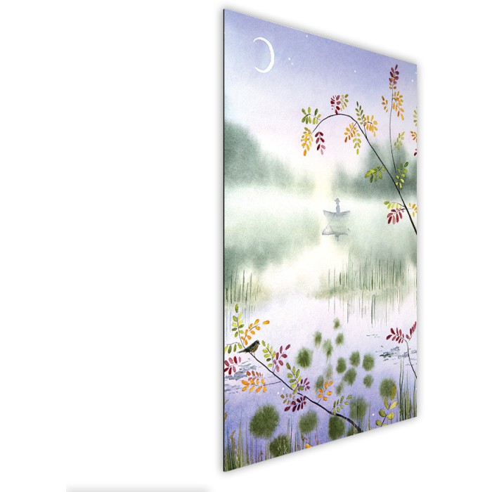 Πίνακας Etalbond Ζωγραφικής πλάι – Peaceful Lake Πίνακας Etalbond Ζωγραφικής πλάι – Peaceful Lake