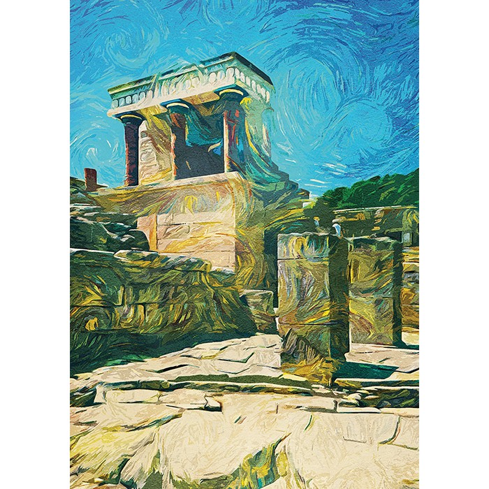 Πίνακας όντρα Πλακέ Ζωγραφική - Ancient Greek Sight Πίνακας όντρα Πλακέ Ζωγραφική - Ancient Greek Sight