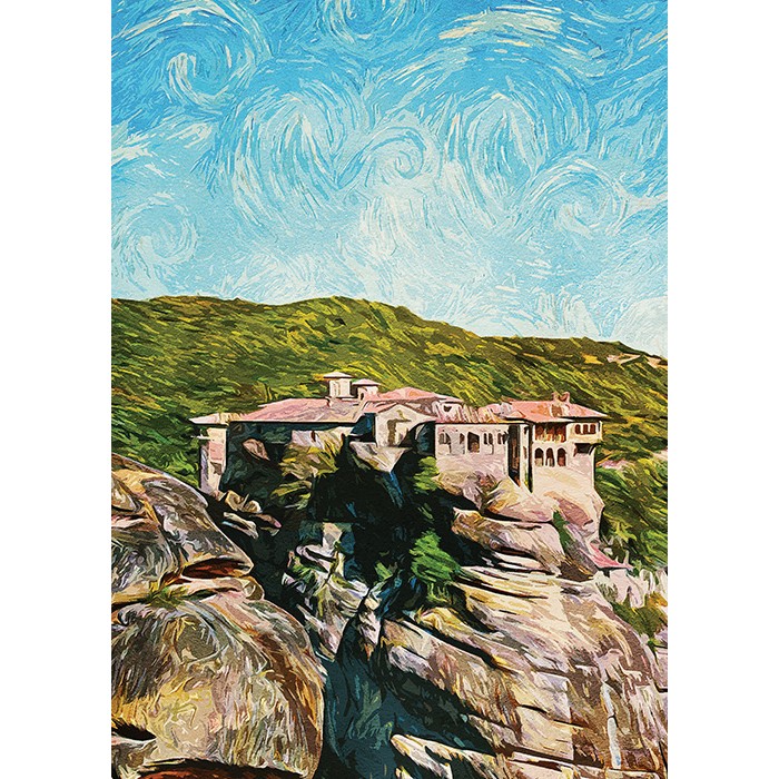 Πίνακας όντρα Πλακέ Ζωγραφική - Chapel