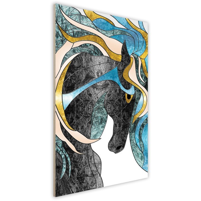 Πίνακας Κόντρα Πλακέ Art πλάι - Abstract Horse Πίνακας Κόντρα Πλακέ Art πλάι - Abstract Horse