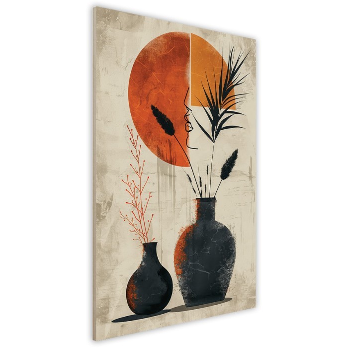 Πίνακας Κόντρα Πλακέ Art πλάι - Summer Flower Vase Πίνακας Κόντρα Πλακέ Art πλάι - Summer Flower Vase