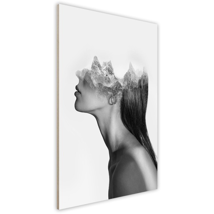 Πίνακας Κόντρα Πλακέ Art πλάι - Cloudy Woman Πίνακας Κόντρα Πλακέ Art πλάι - Cloudy Woman