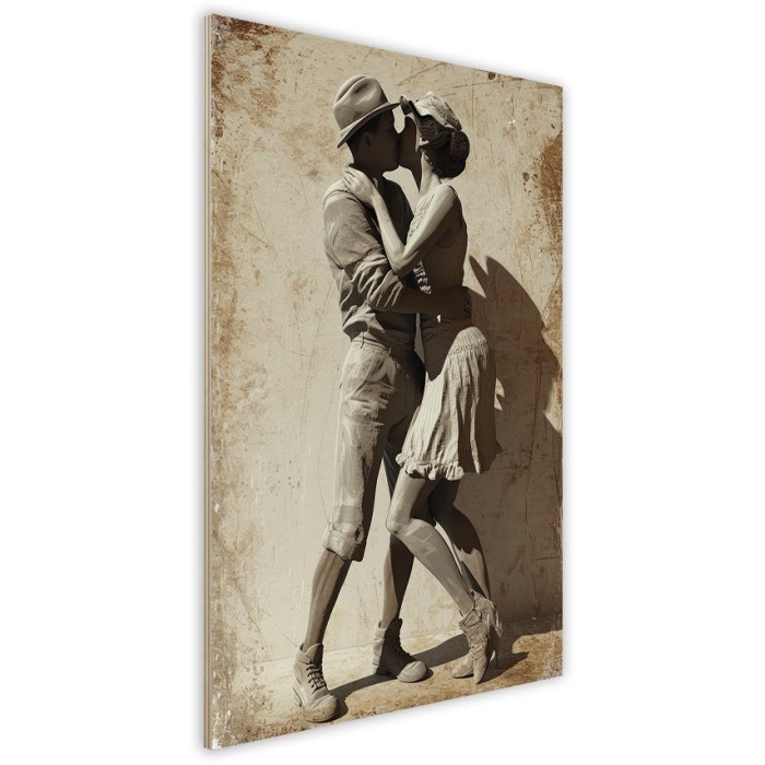 Πίνακας Κόντρα Πλακέ Vintage πλάι - Vintage Couple Πίνακας Κόντρα Πλακέ Vintage πλάι - Vintage Couple