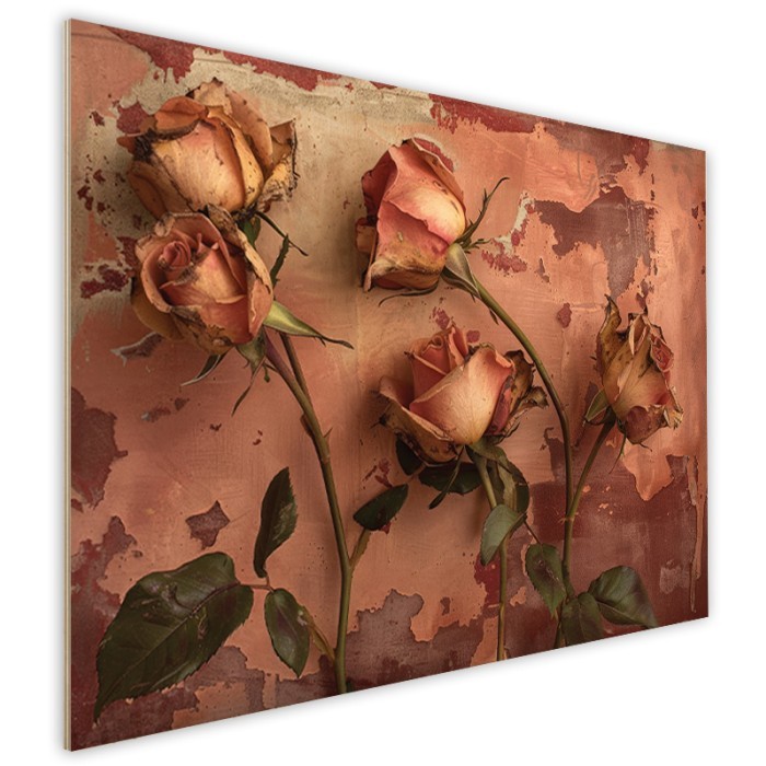 Πίνακας Κόντρα Πλακέ Vintage πλάι - Vintage Roses Πίνακας Κόντρα Πλακέ Vintage πλάι - Vintage Roses