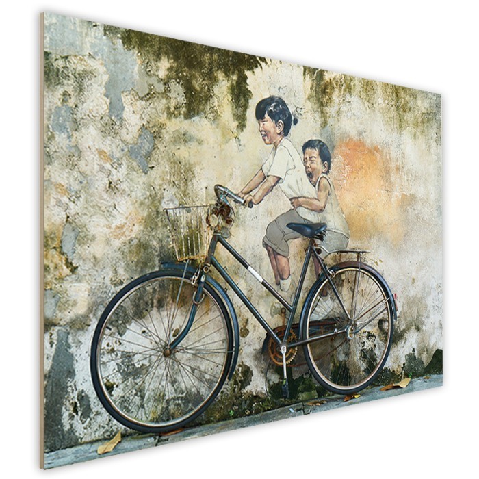 Πίνακας Κόντρα Πλακέ Vintage πλάι - Bike Πίνακας Κόντρα Πλακέ Vintage πλάι - Bike