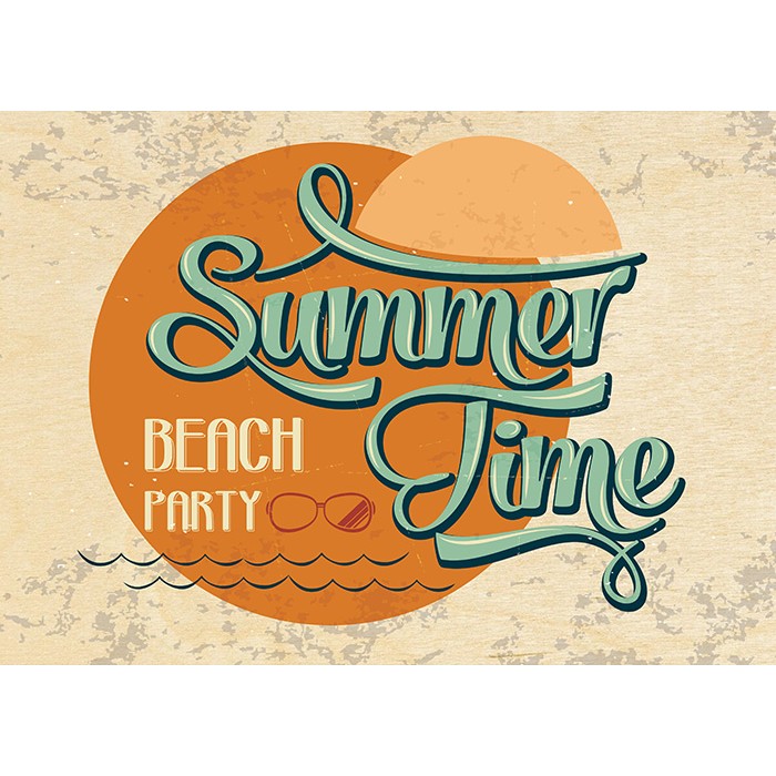Πίνακας Κόντρα Πλακέ Vintage - Vintage Summer