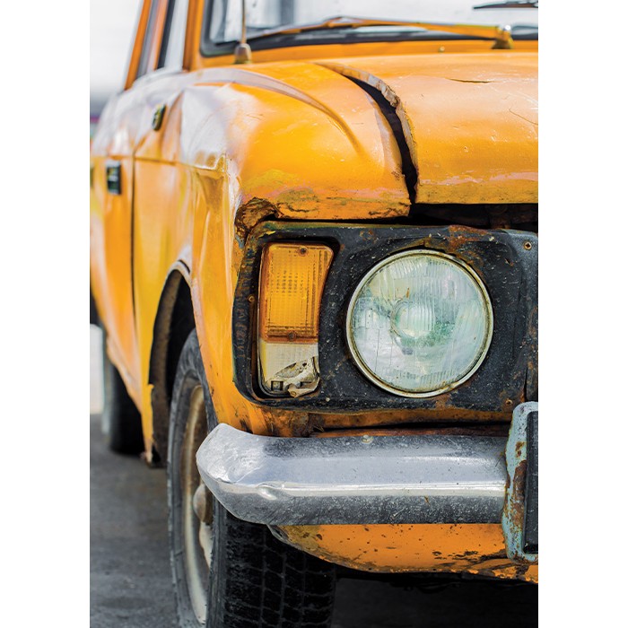 Πίνακας Κόντρα Πλακέ Vintage - Old Car