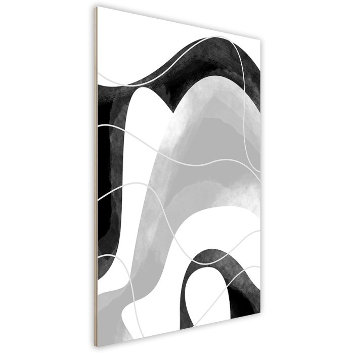 Πίνακας Κόντρα Πλακέ Black n' White πλάι - Modern Art Πίνακας Κόντρα Πλακέ Black n' White πλάι - Modern Art