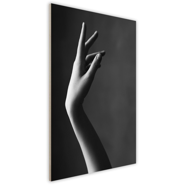 Πίνακας Κόντρα Πλακέ Black n' White πλάι - Woman Hand Πίνακας Κόντρα Πλακέ Black n' White πλάι - Woman Hand