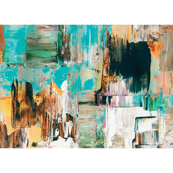 Πίνακας σε Plexiglass Ζωγραφική - Colorful Abstract Paints