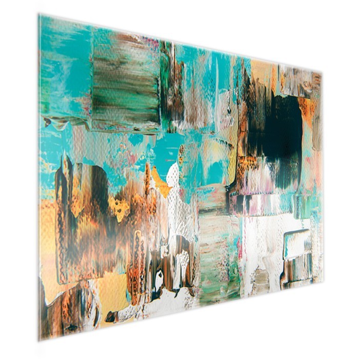 Πίνακας σε Plexiglass Ζωγραφική πλάι - Colorful Abstract Paints Πίνακας σε Plexiglass Ζωγραφική πλάι - Colorful Abstract Paints