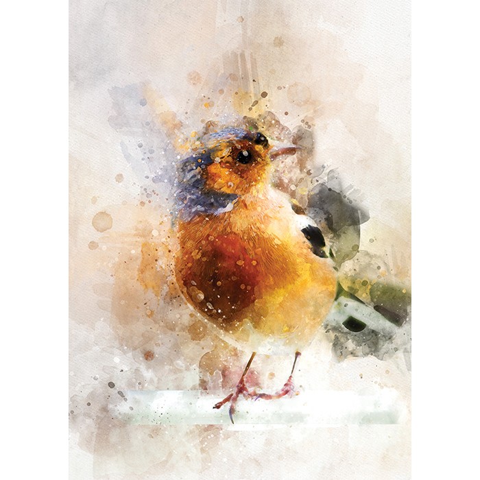 Πίνακας σε Plexiglass Ζωγραφική - Abstract Painted Bird Πίνακας σε Plexiglass Ζωγραφική - Abstract Painted Bird