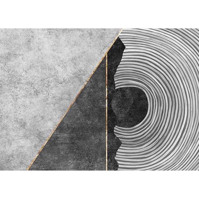 Πίνακας σε Plexiglass Abstract - Modern Grey Art