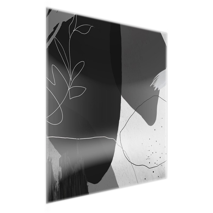 Πίνακας σε Plexiglass Abstract πλάι - Black n' White Art Πίνακας σε Plexiglass Abstract πλάι - Black n' White Art