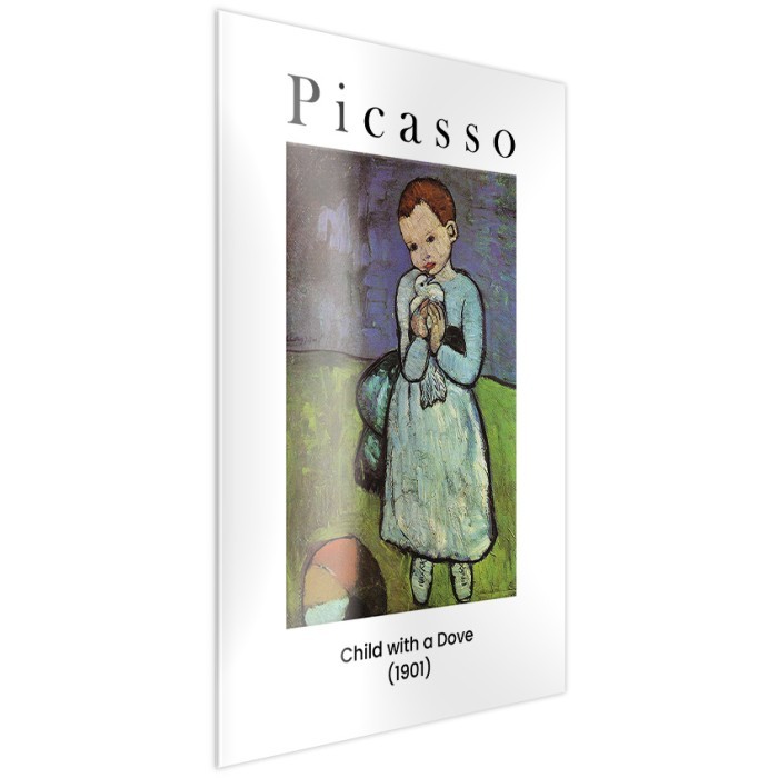 Πίνακας σε Plexiglass Ζωγράφοι πλάι - Child With A Dove Πίνακας σε Plexiglass Ζωγράφοι πλάι - Child With A Dove