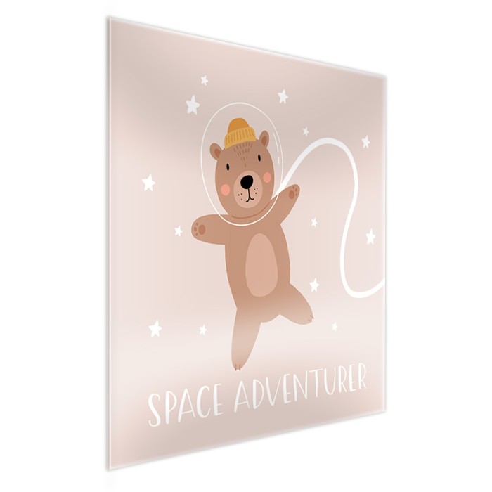 Πίνακας σε Plexiglass Παιδικά πλάι - Space Adventurer