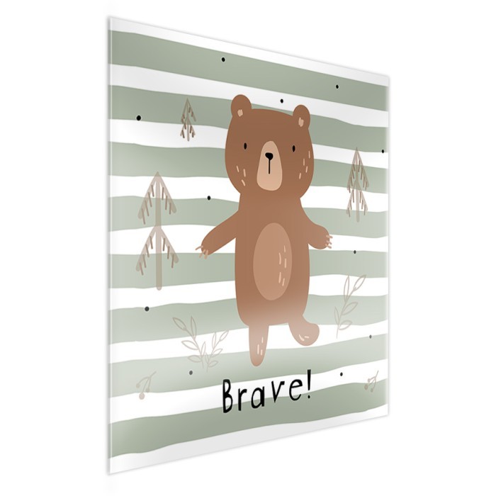 Πίνακας σε Plexiglass Παιδικά πλάι - Brave Πίνακας σε Plexiglass Παιδικά πλάι - Brave