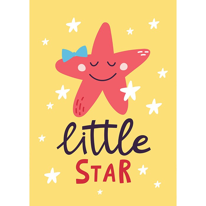 Πίνακας σε Plexiglass Παιδικά - Little Star Πίνακας σε Plexiglass Παιδικά - Little Star
