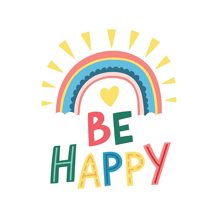 Πίνακας σε Plexiglass Παιδικά - Be Happy