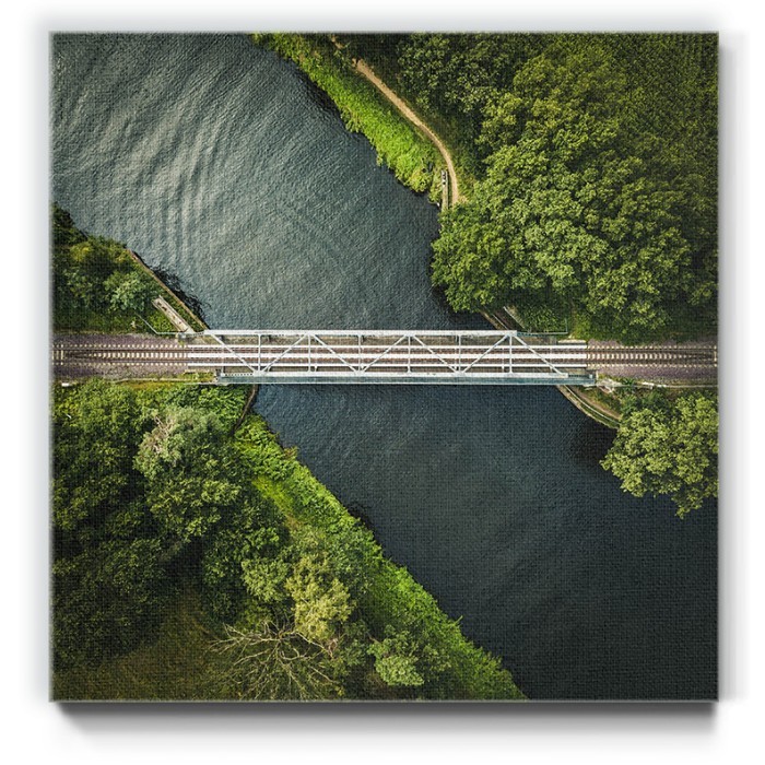 Glanrhyd Bridge σε Πίνακα σε καμβά
