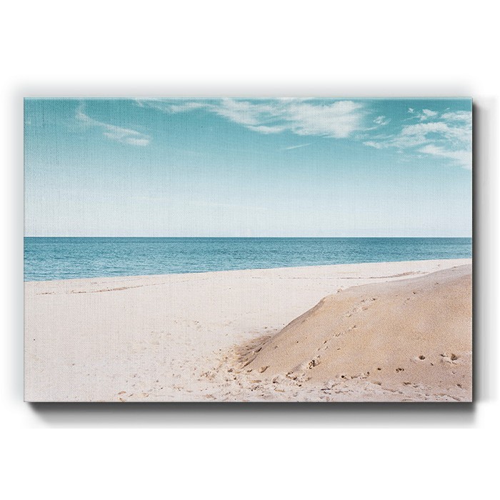 Πίνακας σε καμβά με Ήρεμη παραλία