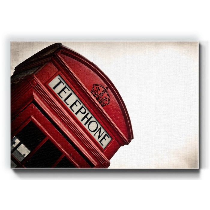Πίνακας σε καμβά – Βρετανικό τηλεφωνικό κουτί