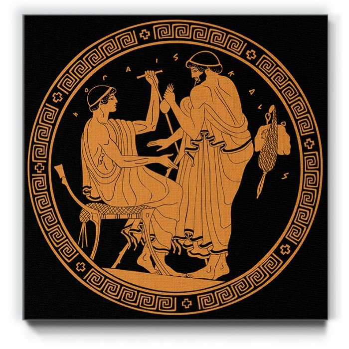 Πίνακας σε καμβά – Αρχαίοι Έλληνες