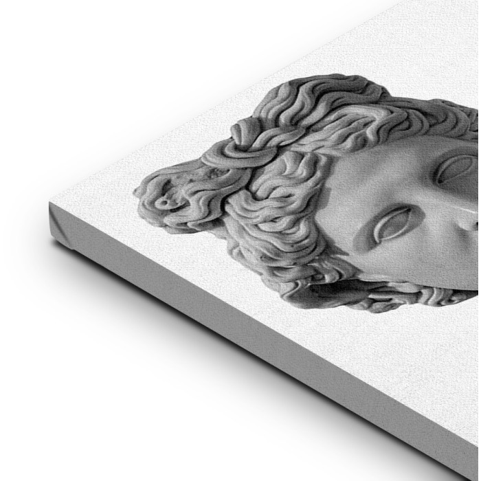 Έτοιμοι πίνακες με τελάρο και κορνίζα – Άγαλμα του Απόλλωνα