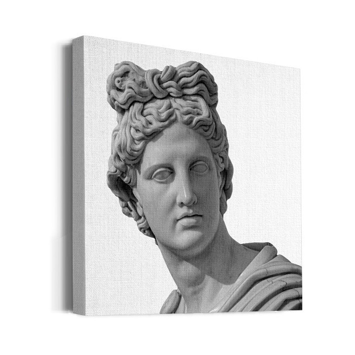 Πίνακας σε καμβά με τελάρο – Άγαλμα του Απόλλωνα