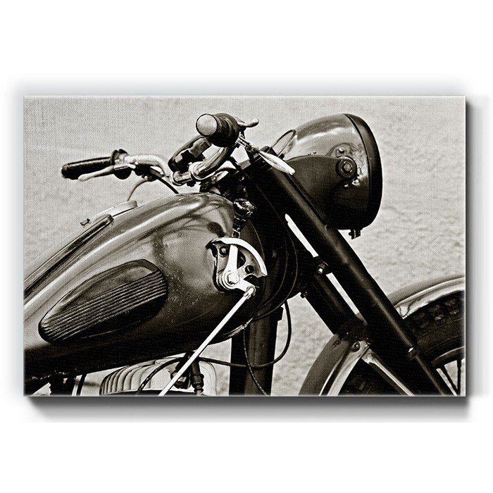 Πίνακας σε καμβά – Vintage μοτοσυκλέτα