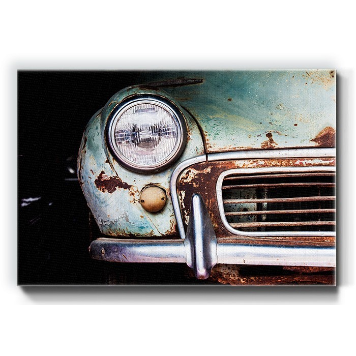 Πίνακας σε καμβά – Προβολέας vintage αυτοκινήτου