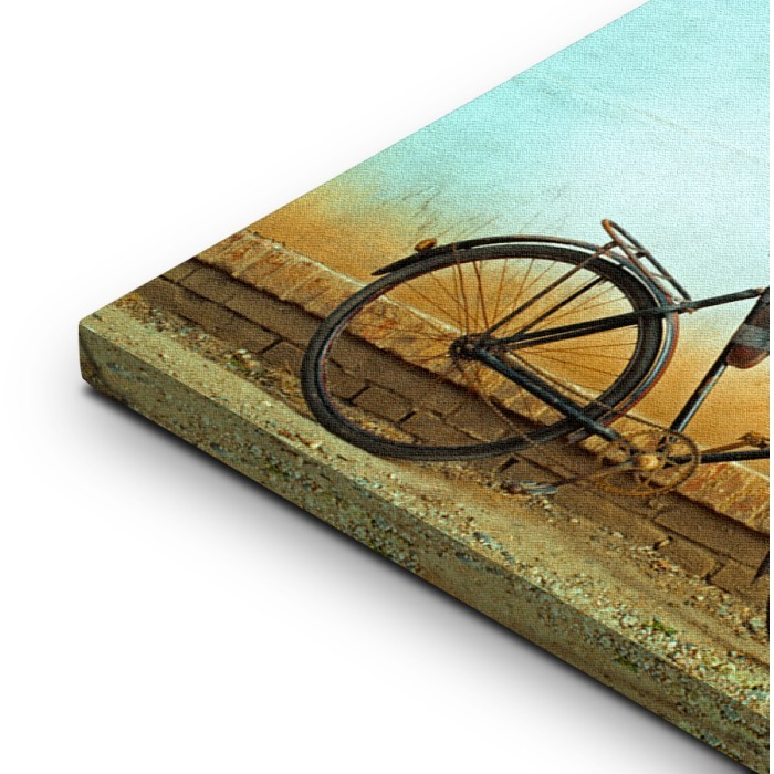 Έτοιμοι πίνακες με τελάρο και κορνίζα – Vintage ποδήλατο