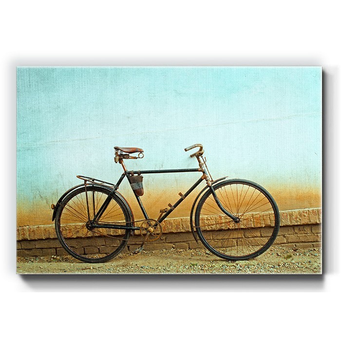 Πίνακας σε καμβά – Vintage ποδήλατο