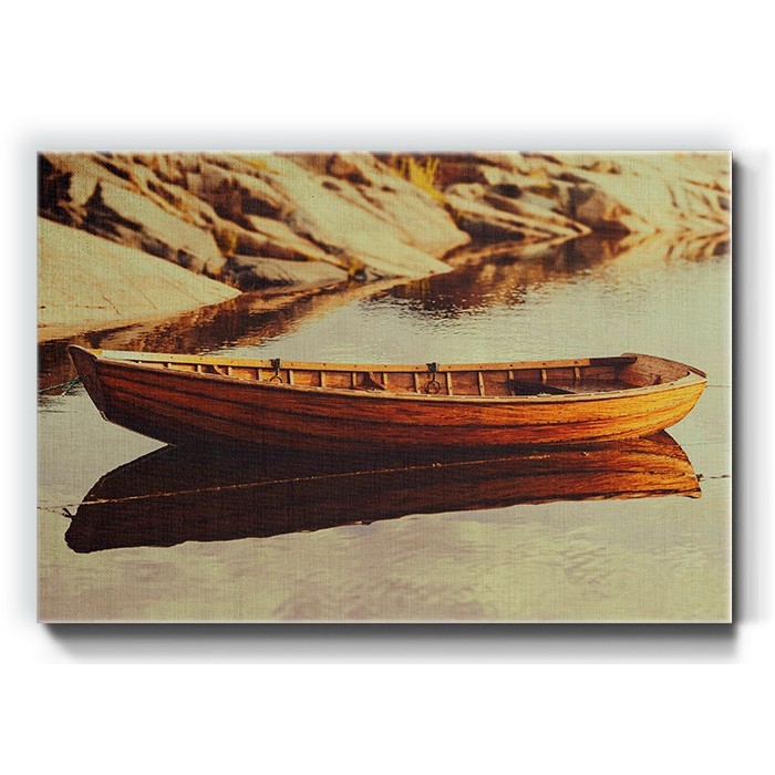 Πίνακας σε καμβά – Vintage σκάφος κωπηλασίας
