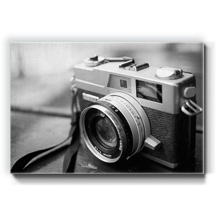Πίνακας σε καμβά – Vintage φωτογραφική μηχανή
