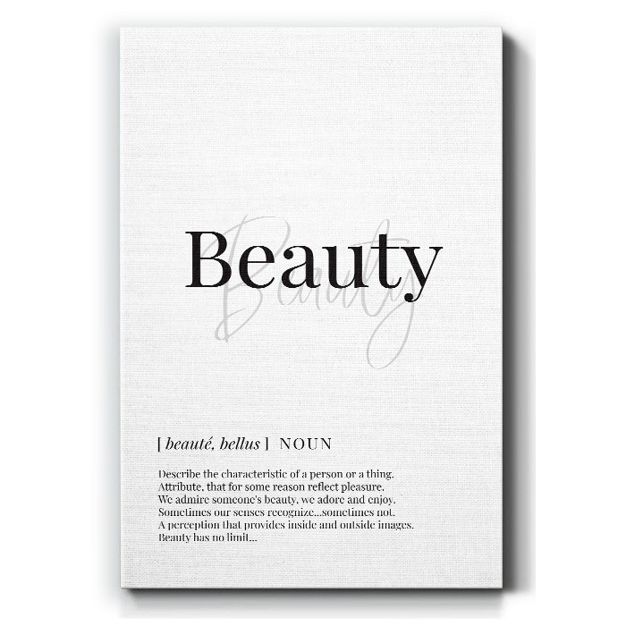 Πίνακας σε καμβά – Defination of Beauty