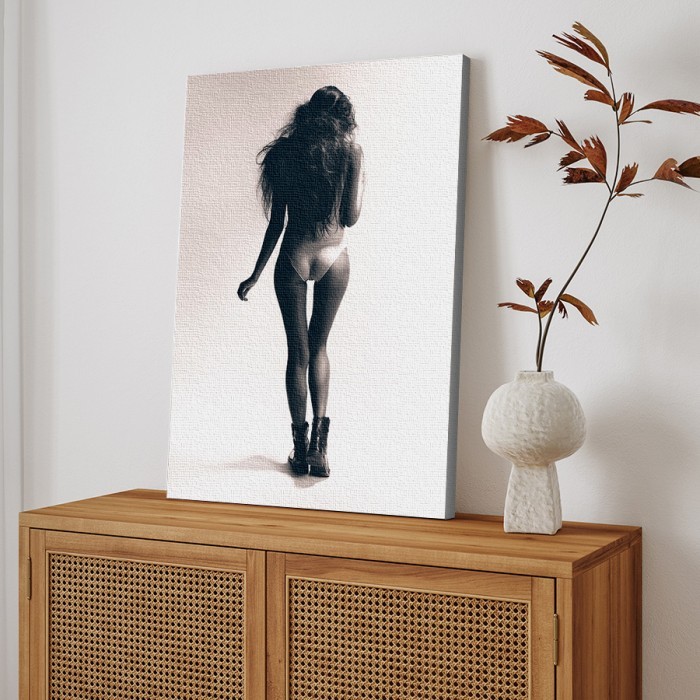 Πίνακας σε καμβά για το δωμάτιο – Γυναίκα με σέξι γλουτούς