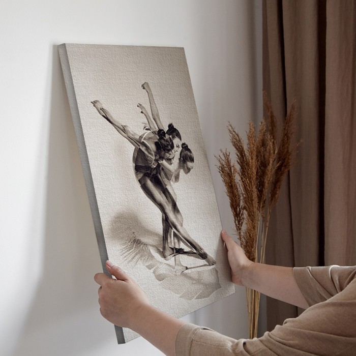 Πίνακας σε καμβά διακόσμηση τοίχου – Γυναίκα που χορεύει