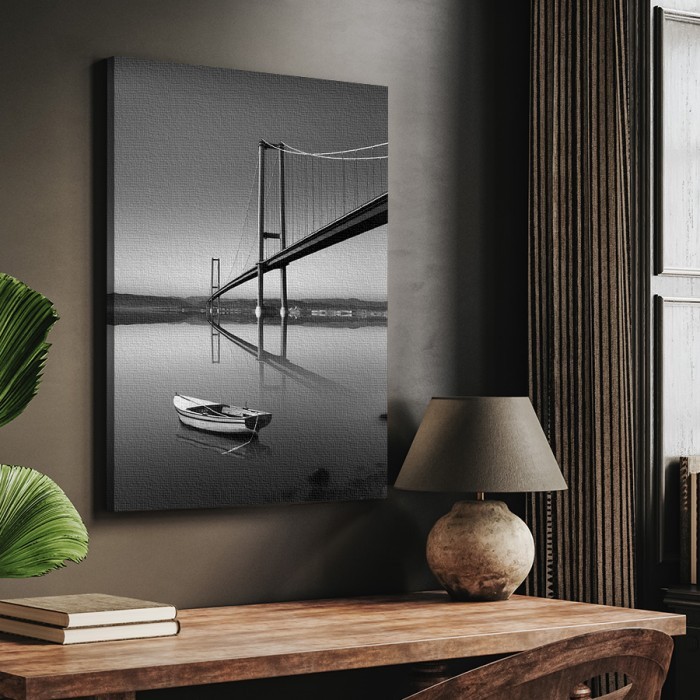 Πίνακας σε καμβά για το σαλόνι – Κρεμαστή γέφυρα