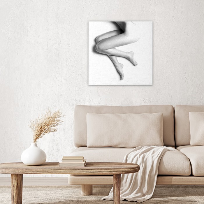Πίνακας σε καμβά για το σαλόνι – Όμορφο γυμνό γυναικείο σώμα