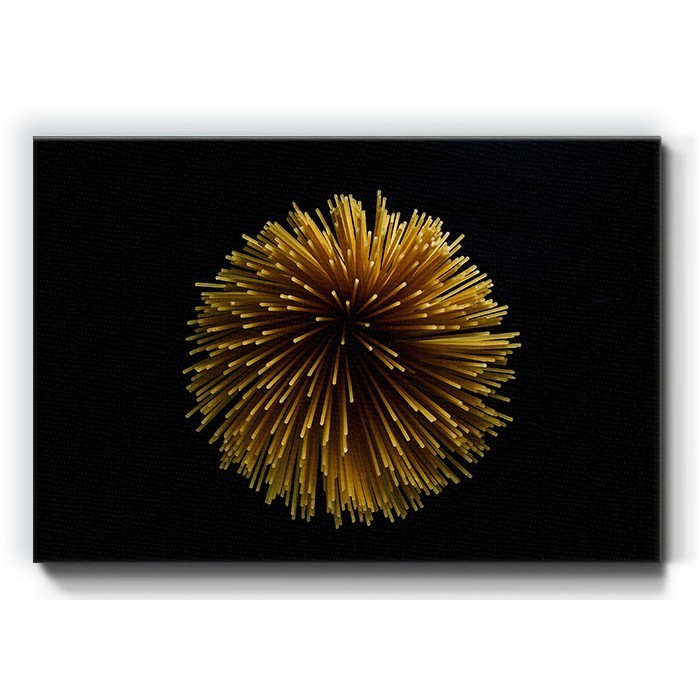Πίνακας σε καμβά «Pasta Fireworks»