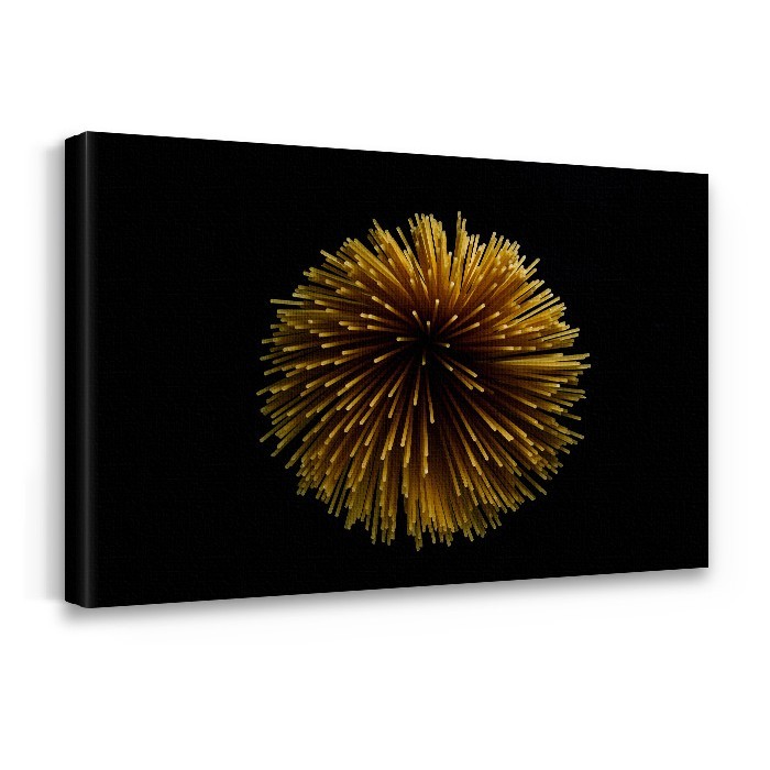 Πίνακας σε καμβά με τελάρο «Pasta Fireworks»