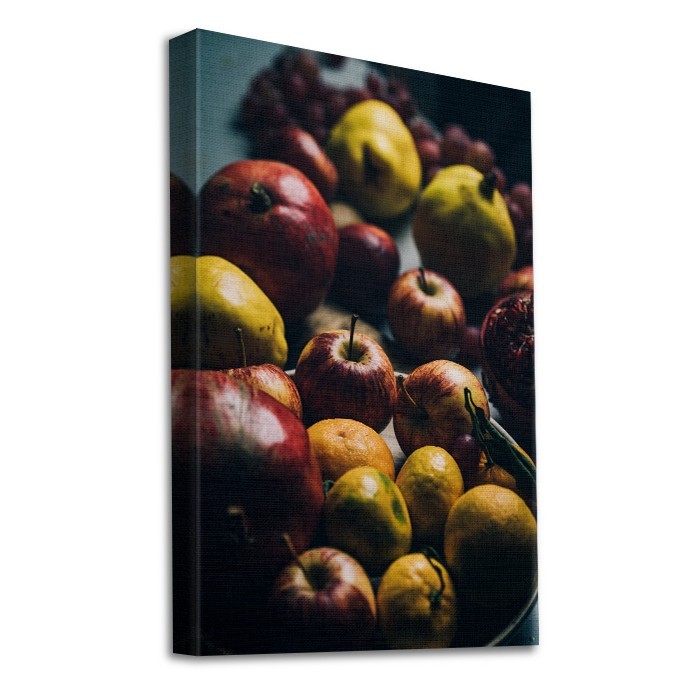 Πίνακας σε καμβά με τελάρο με Φρέσκα φρούτα