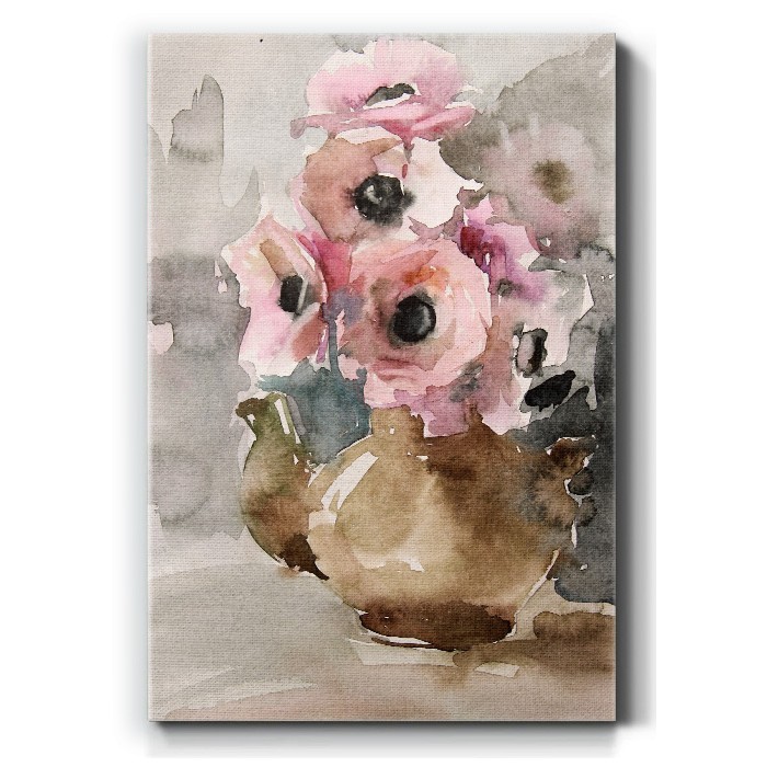 Πίνακας σε καμβά με Βάζο με λουλούδια