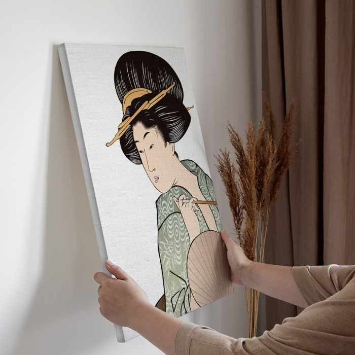 Πίνακας σε καμβά για την διακόσμηση τοίχου με Παραδοσιακή Γιαπωνέζα